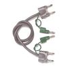 1167 Double Banana Plugs on Shielded Balance Line 11793