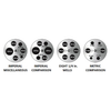 3109 Dual Well Calibrator Insert Hot Side 03140