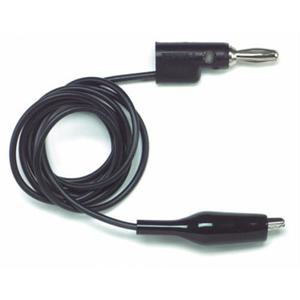 3220 Miniature Alligator Cliip to Stacking Banana Plug Patch Cord 11748