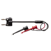 3786 C Double Banana Plugs to Minigrabber A Test Clips on Rg58 CU 11817