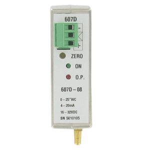 607 D DIN Rail Mount Differential Pressure Transmitter 02467