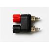 6884 Dual Binding Posts Raised Base 12235