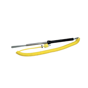 88 L75 K Thin Leaf Type Thermocouple Handle Probes for Flat Surfaces 09046