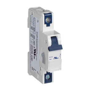 AU 2 B4 UR DIN Rail Mount Circuit Breakers 17 5 mm 0 69 Width per Pole 09348