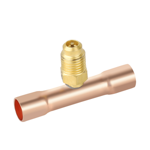 F1016 Swaged Copper Braze Tee 09876