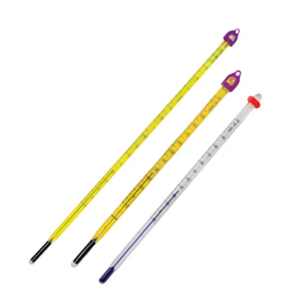 GT 30500 T 14 12 and 7 9 PFA Coated Liquid in Glass Thermometers 09076