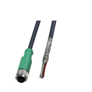 HA010325 Cable M12x1 female free ends 8pins 10m 32 8ft 08078