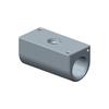 HA181025 Stainless steel gauge mounting block DN25 NPT1 for oxygen 08029