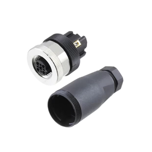 M12 5 B S F FM 5 Pin B Code M12 Straight Female Connector 13329