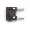 MDP ST Double Banana Plug With Solder Turrets 12250
