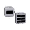 PME 42 Steel enclosure for 2 meters 08634