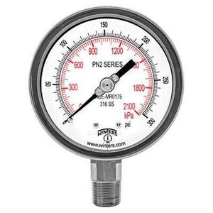 PN2 Nace Liquid Filled Press Gauge 07744