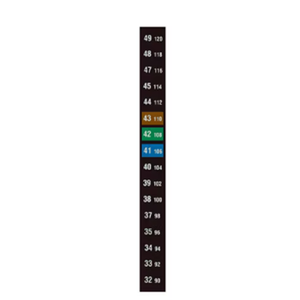RLC 60 16 Label Reversible Liquid Crystal Strips up to 49 C 09186