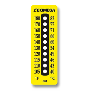 TL 10 10 Point Non Reversible Temperature Label 09198