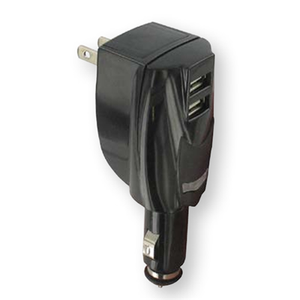 UHH ICHRG Dual USB wall or auto charger 08782