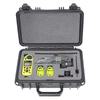 Concrete case inside inside of the concrete kit case with all products drops are optional